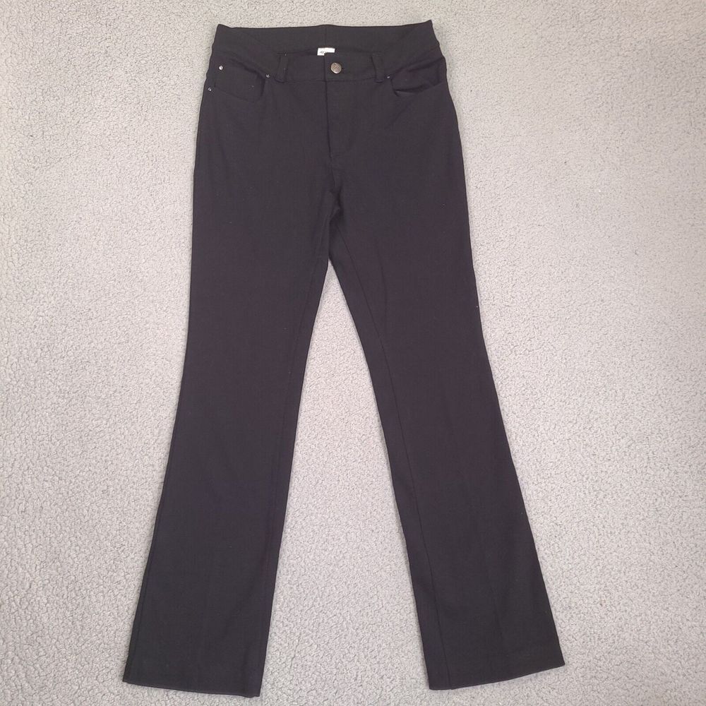 Jockey Jegging Pants Women XS Black Stretch Person To Person Rayon Nylon Spandex